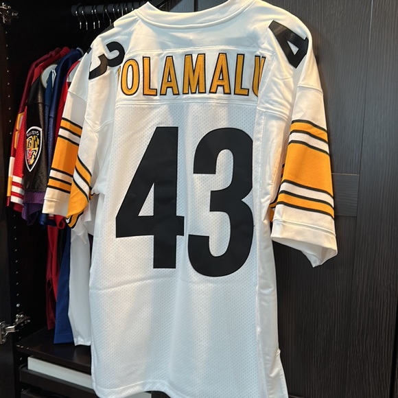 Troy Polamalu Pittsburgh Steelers Mitchell & Ness 2005 Authentic Jersey - Picture 5 of 7